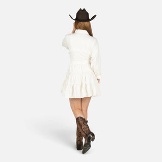 Vestido Rock & Roll Denim Natural Dama