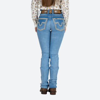 Jeans Rodeo Stretch Claro Dama