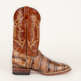 Bota Coyote Ranch Ojinaga Grabado Alligator Arena Caballero