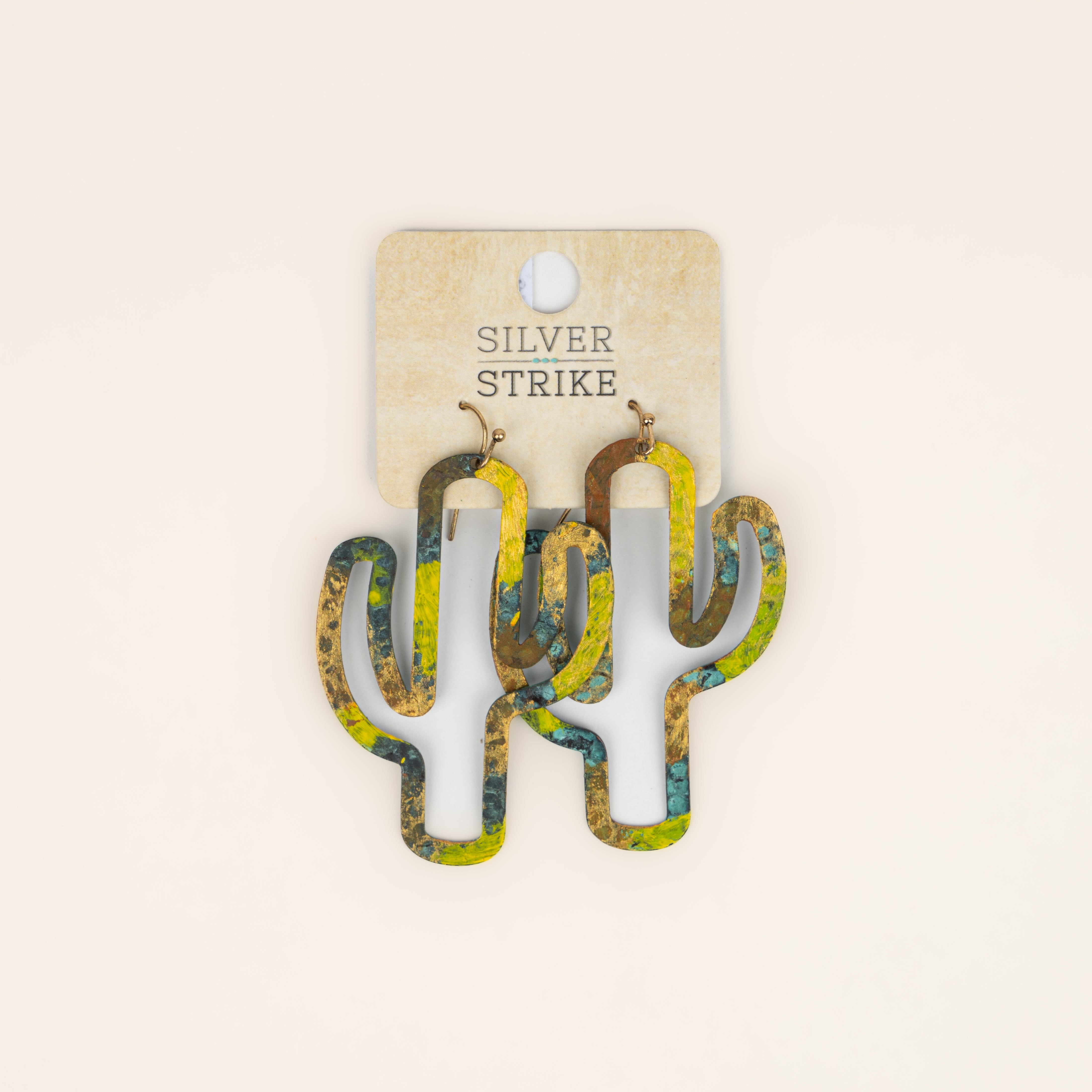 Aretes Silver Strike Cactus