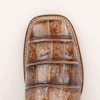 Bota Coyote Ranch Ojinaga Grabado Alligator Arena Caballero