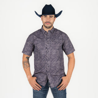 Camisa Ariat Venttek Outbound Nine Iron Caballero