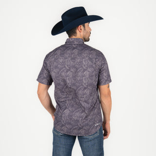 Camisa Ariat Venttek Outbound Nine Iron Caballero