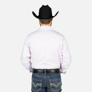 Camisa Rodeo Lila Caballero