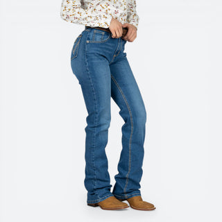 Jeans Wrangler Retro High Rise Dama