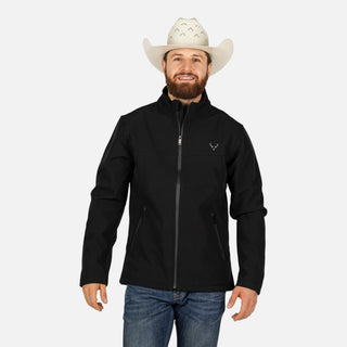 Chamarra McAllen Black Caballero