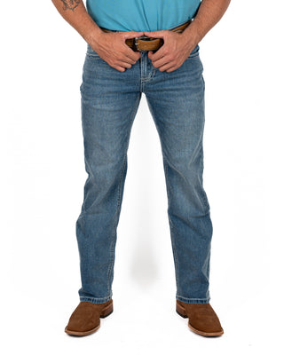 Jeans Rock & Roll Denim Pistol Stackable Boot Caballero