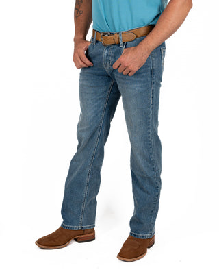Jeans Rock & Roll Denim Pistol Stackable Boot Caballero