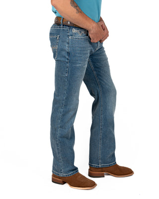 Jeans Rock & Roll Denim Pistol Stackable Boot Caballero