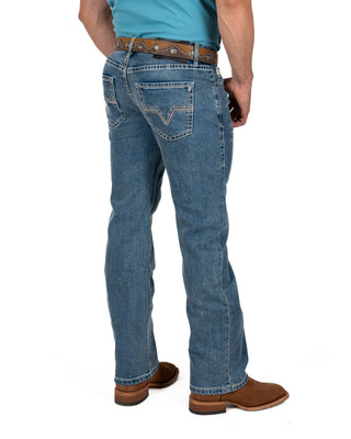 Jeans Rock & Roll Denim Pistol Stackable Boot Caballero