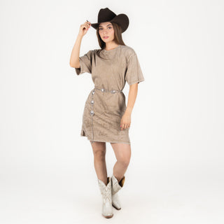 Vestido Ariat Road Trip Tee Drd Dama