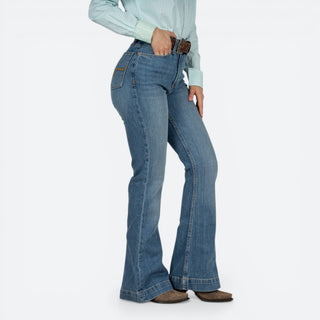 Jeans Kimes Ranch Jennifer Mid Wash Dama