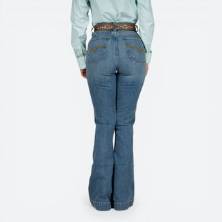 Jeans Kimes Ranch Jennifer Mid Wash Dama