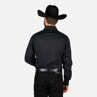 Camisa Ariat Everything Black Caballero