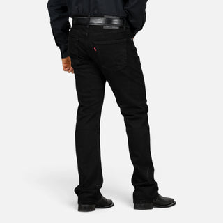 Jeans Levis 527 Slim Boot Cut Black Caballero