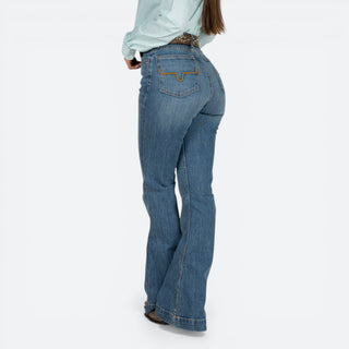 Jeans Kimes Ranch Jennifer Mid Wash Dama