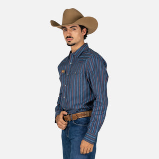 Camisa Kimes Ranch ZT Solano Dark Blue Caballero