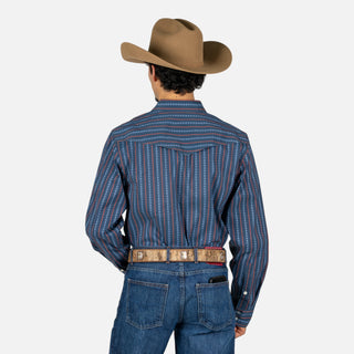 Camisa Kimes Ranch ZT Solano Dark Blue Caballero