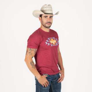 Playera Kimes Ranch Durango Cardinal Caballero