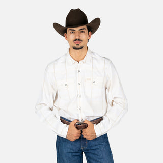 Camisa Kimes Ranch Mitch Natural Caballero