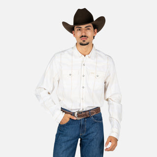 Camisa Kimes Ranch Mitch Natural Caballero