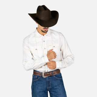 Camisa Kimes Ranch Mitch Natural Caballero