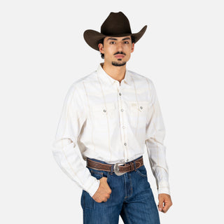 Camisa Kimes Ranch Mitch Natural Caballero