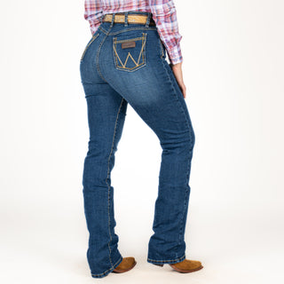 Jeans Wrangler High Rise Dama