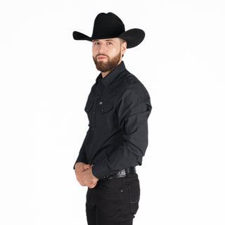Camisa Kimes Ranch Blackout Black Caballero