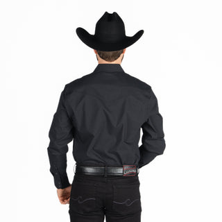 Camisa Kimes Ranch Blackout Black Caballero