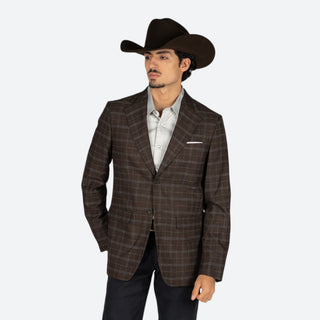 Saco Vaquero Rock & Roll Denim Dark Brown Caballero