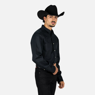 Camisa Kimes Ranch Bafeert Black Caballero