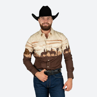 Camisa Platini Desierto Caballero