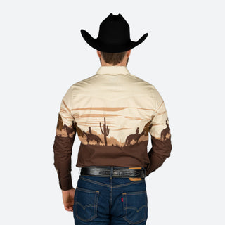 Camisa Platini Desierto Caballero