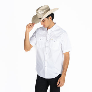 Camisa Kimes Ranch Rio White Caballero