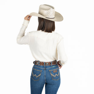 Blusa Kimes Ranch Isabel Pointelle Pristine Dama