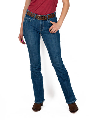 Jeans Rock & Roll Denim Raised EMB Ridng Dama