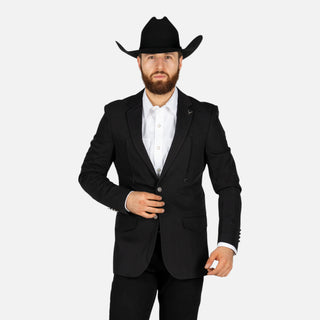 Saco Vaquero McAllen Sonorense Black Caballero