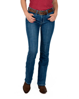 Jeans Rock & Roll Denim Raised EMB Ridng Dama