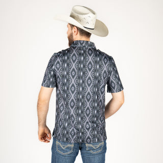 Playera Polo Panhandle Aztec Grey Caballero