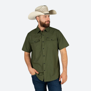 Camisa Barabas Army Green Caballero