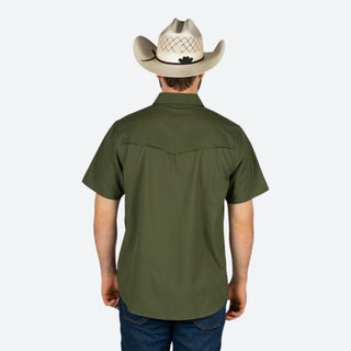 Camisa Barabas Army Green Caballero