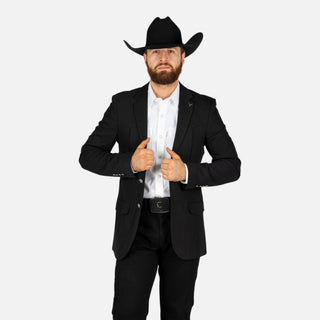 Saco Vaquero McAllen Sonorense Black Caballero