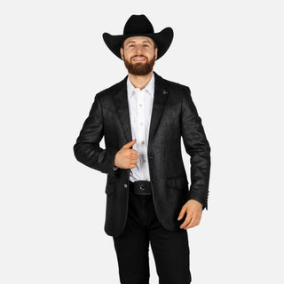Saco Vaquero McAllen Damond Black Caballero
