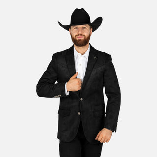 Saco Vaquero McAllen Cowboy Black Caballero