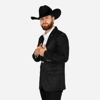 Saco Vaquero McAllen Cowboy Black Caballero