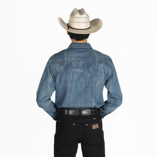 Camisa Kimes Ranch Memphis Indigo Caballero