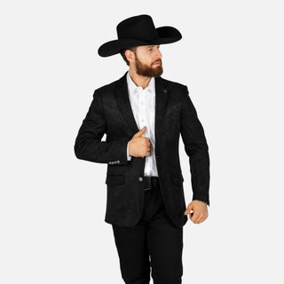 Saco Vaquero McAllen Cowboy Black Caballero