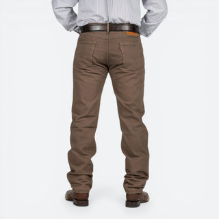 Jeans Levis 501 Kaki Stretch Caballero