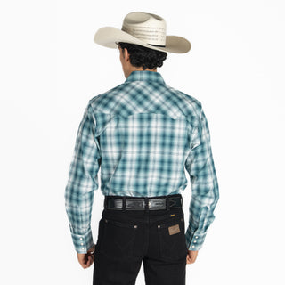 Camisa Wrangler Retro Verde Caballero